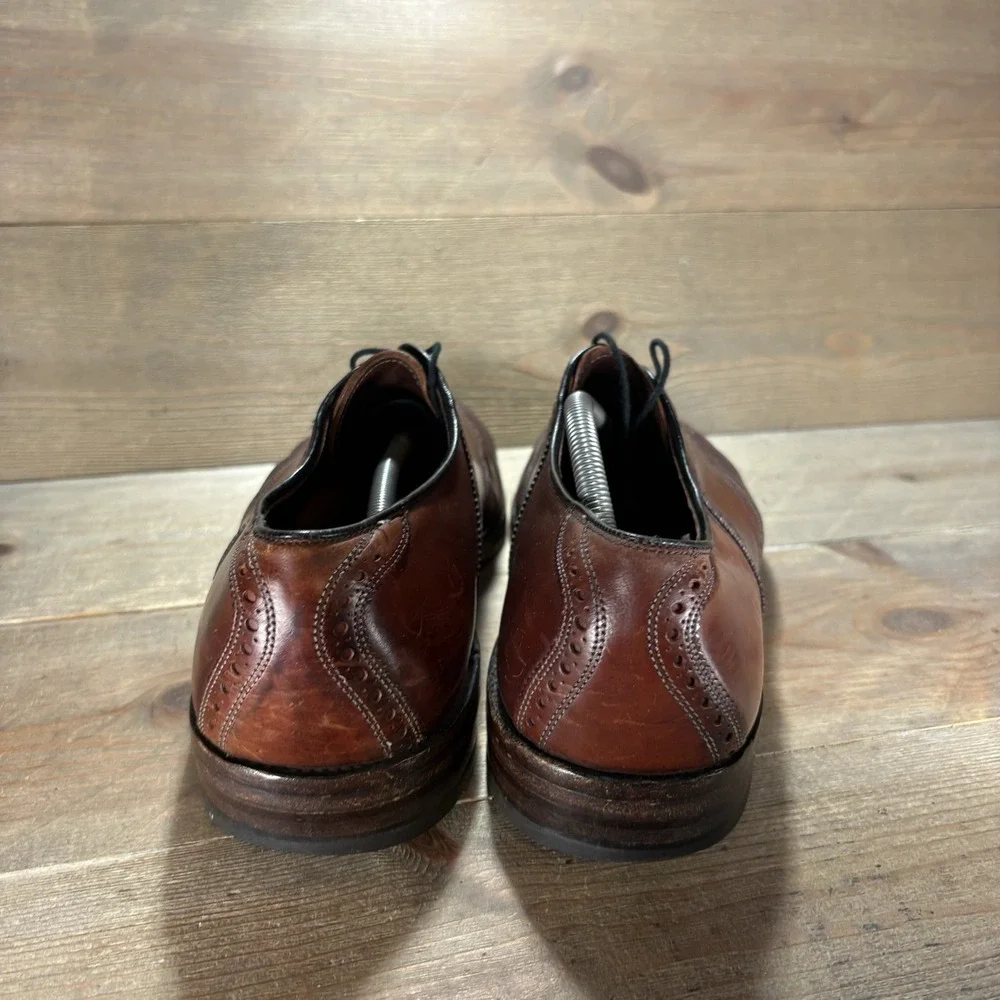 Allen Edmonds Polo Mens size 11.5 shoes Brown Leather Saddle Oxfords